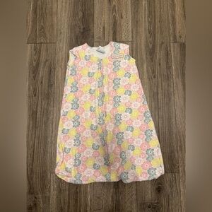 Halo Sleep Sack Size M 6-12M Pink Floral Baby "Back is best"
